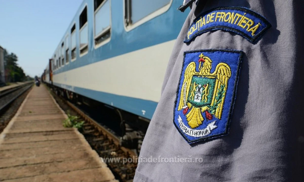 Trei algerieni cu documente belgiene false, depistați într-un tren internaţional la Curtici