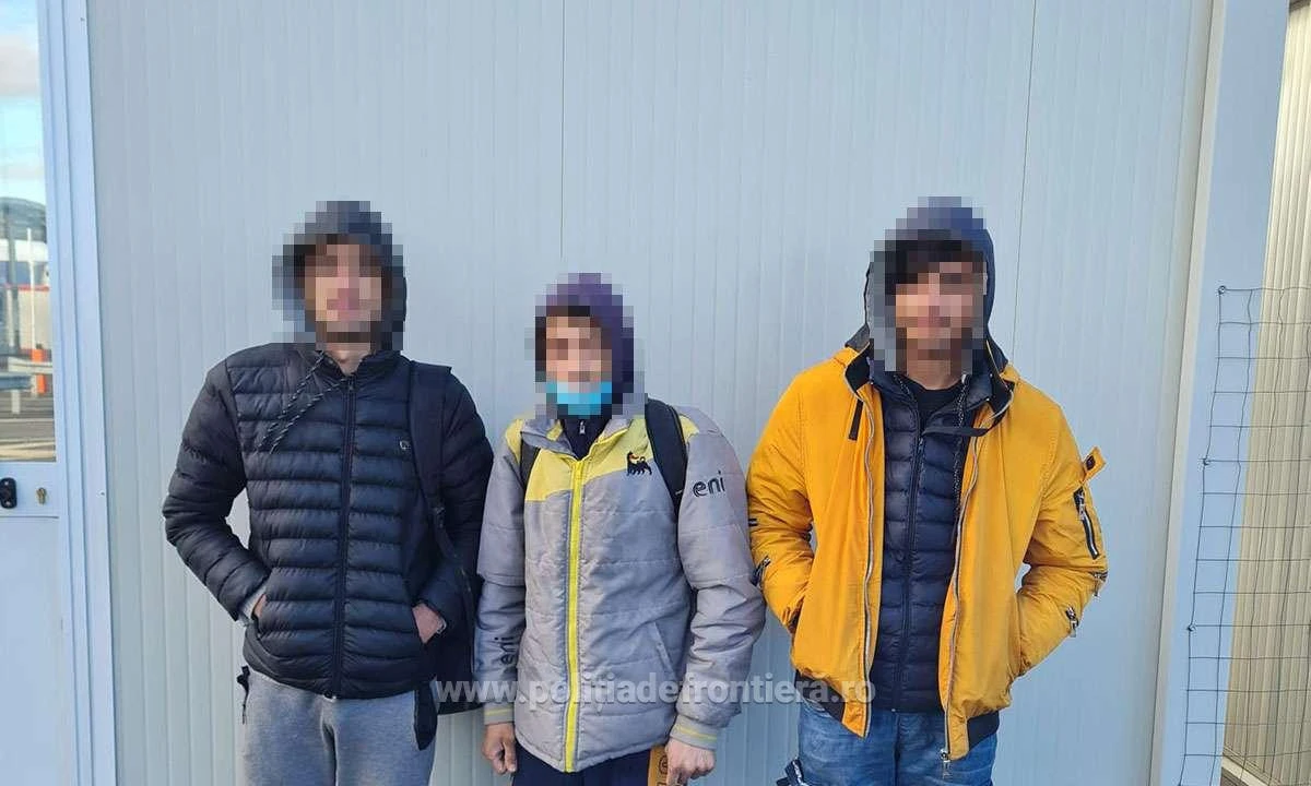 Trei cetăţeni străini au încercat să treacă ilegal în Ungaria, prin Nădlac
