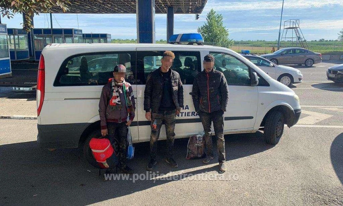 Trei cetățeni străini, prinși încercând să treacă ilegal în Ungaria