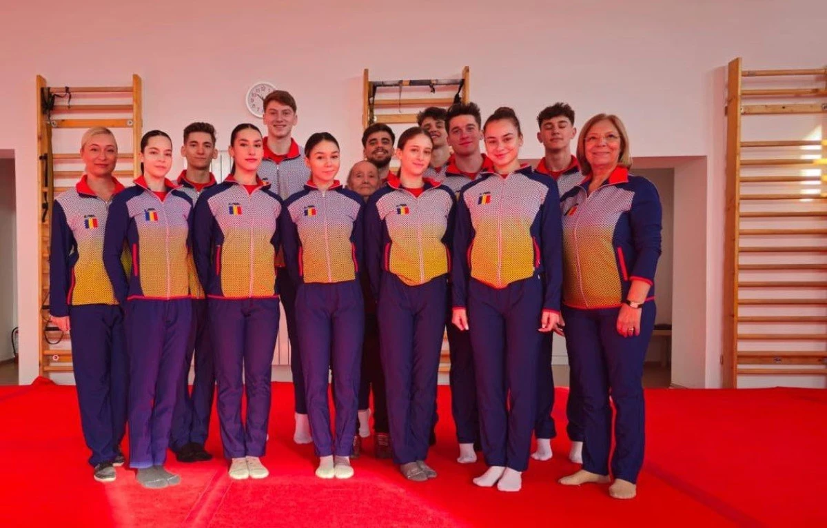 Trei gimnaști de la cluburi arădene, în pregătire cu lotul național de gimnastică aerobică