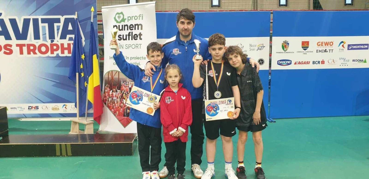 Trei jucători ai Academiei Daniela Dodean au urcat pe podium la Trophy Dumbrăvița! (FOTO)