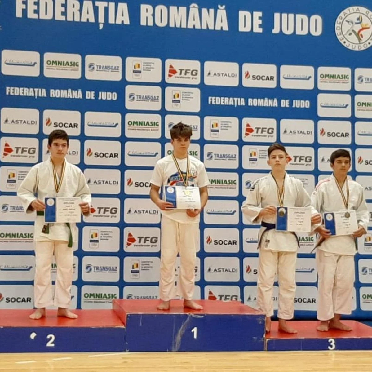 Trei medalii naţionale pe tatami pentru micii judoka de la CSM Arad