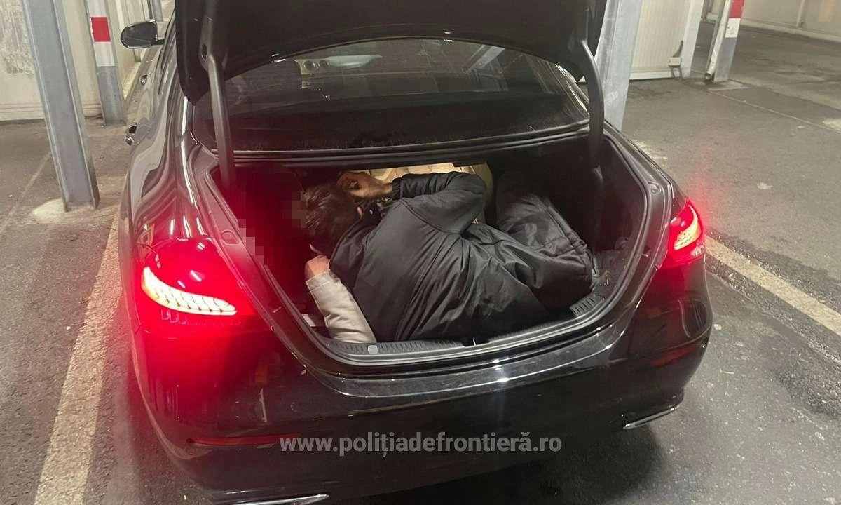 Trei sirieni au fost găsiți într-un portbagaj, la Nădlac