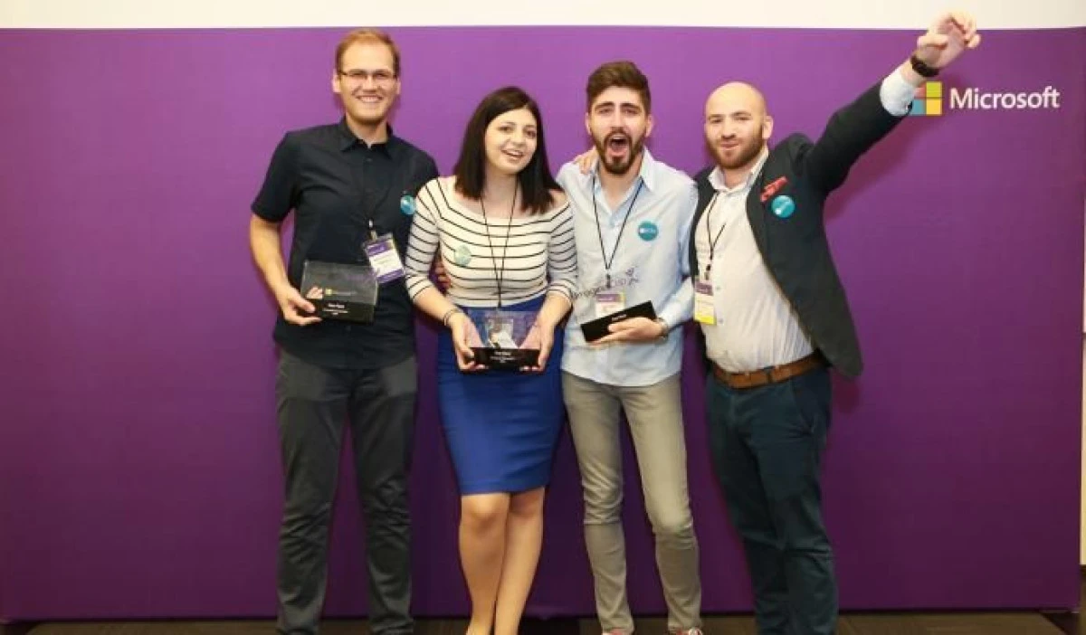 TREI STUDENȚI ROMÂNI AU CÂȘTIGAT PREMIUL CEL MARE LA ”MICROSOFT IMAGINE CUP 2016”