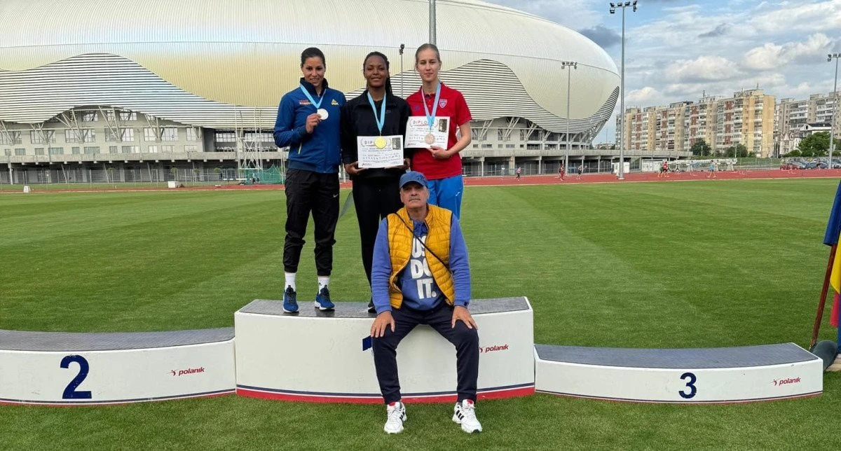 Trei succese și în total patru medalii arădene la Internaționalele de atletism ale României
