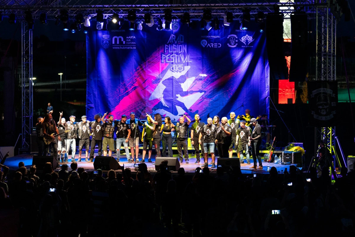 Trei zile de rock și motoare la Arad: Fusion Festival 2025 a electrizat publicul