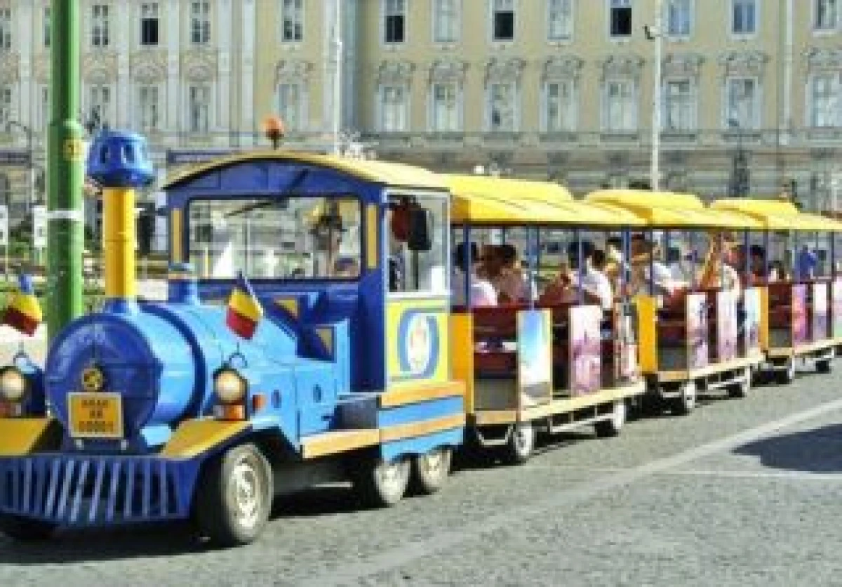  Trenulețul turistic de agrement va circula în Arad de 1 Iunie