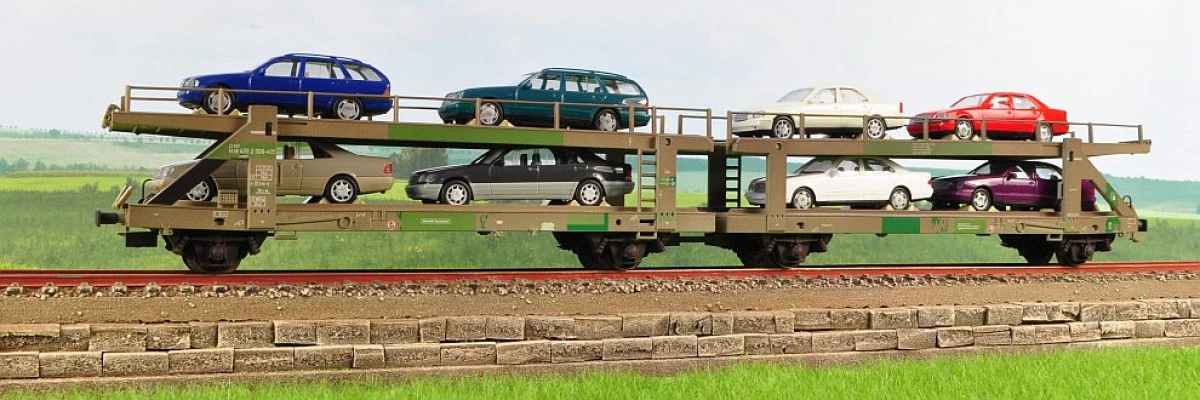 Trenurile internaționale vor avea vagoane speciale pentru transportul autoturismelor