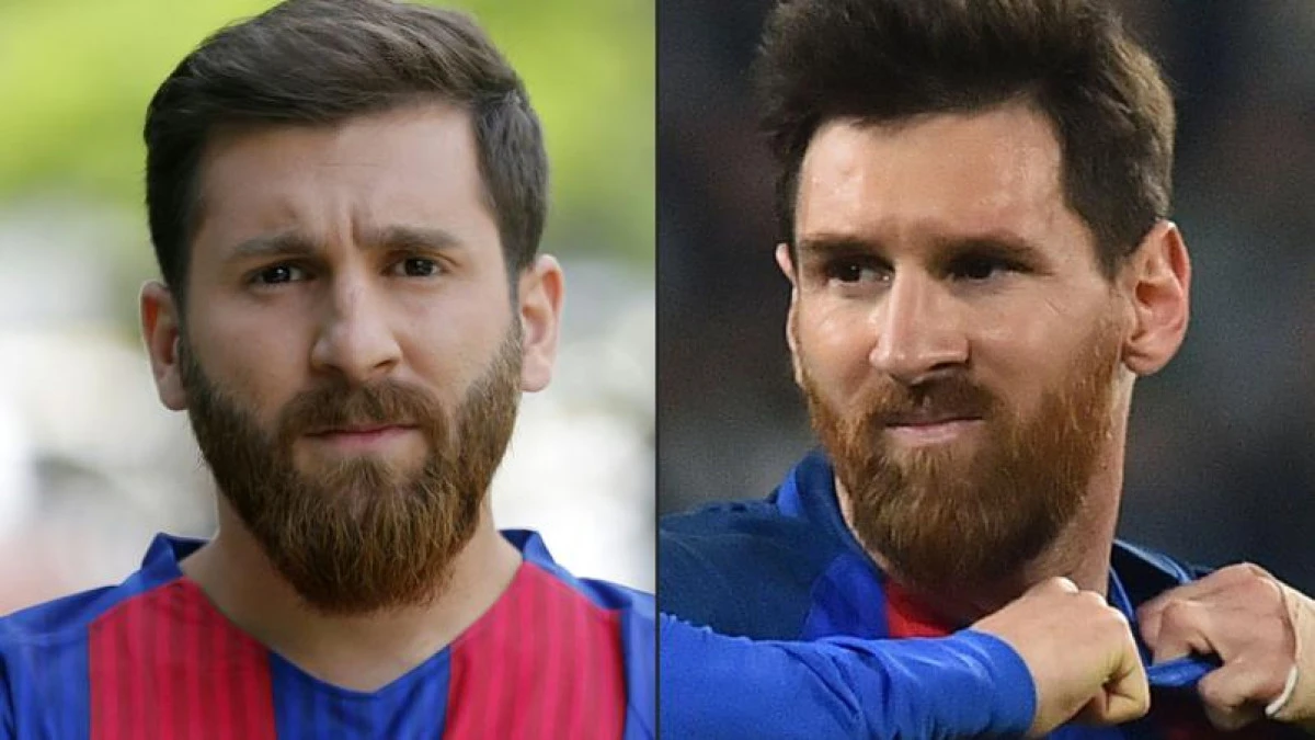 Tu știi care dintre cei doi este adevăratul Messi? Eurosport UK n-a reușit să îi deosebească