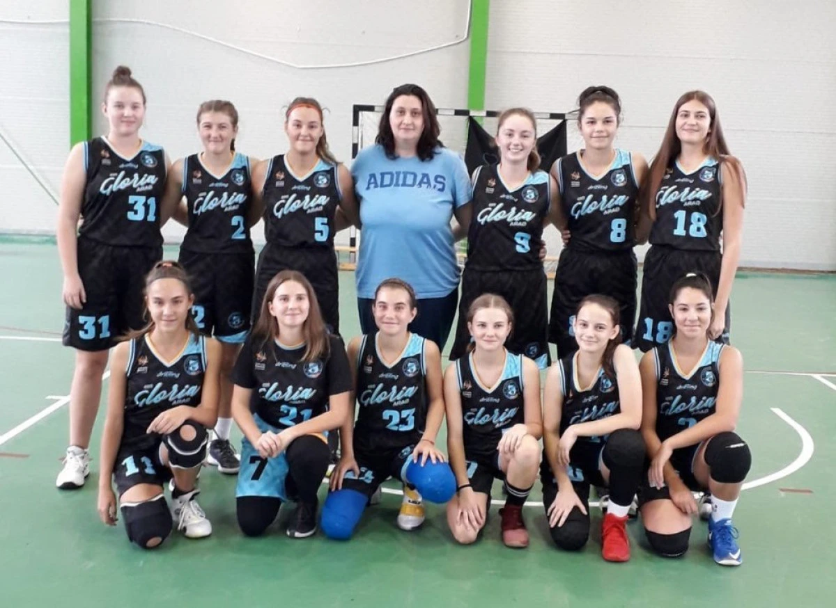 Turnee finale în baschetul juvenil! Aradul speră cu fetele de la CSS Gloria
