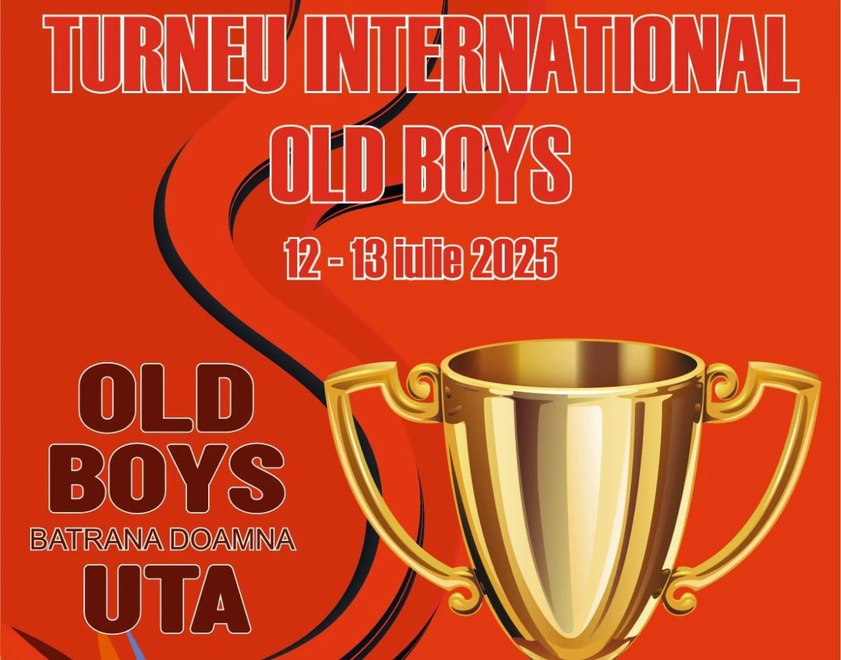 Turneu internațional de fotbal pentru old boys, în weekend, la Arad