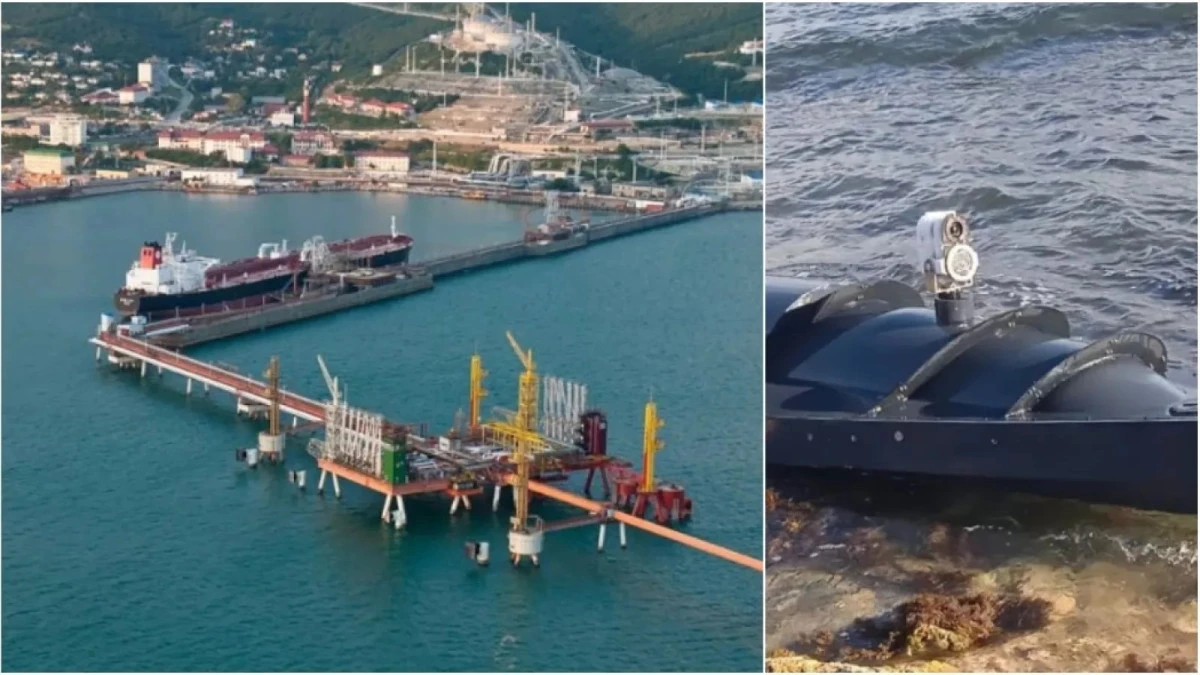 Ucrainenii au atacat cu o dronă navală portul Novorossiysk