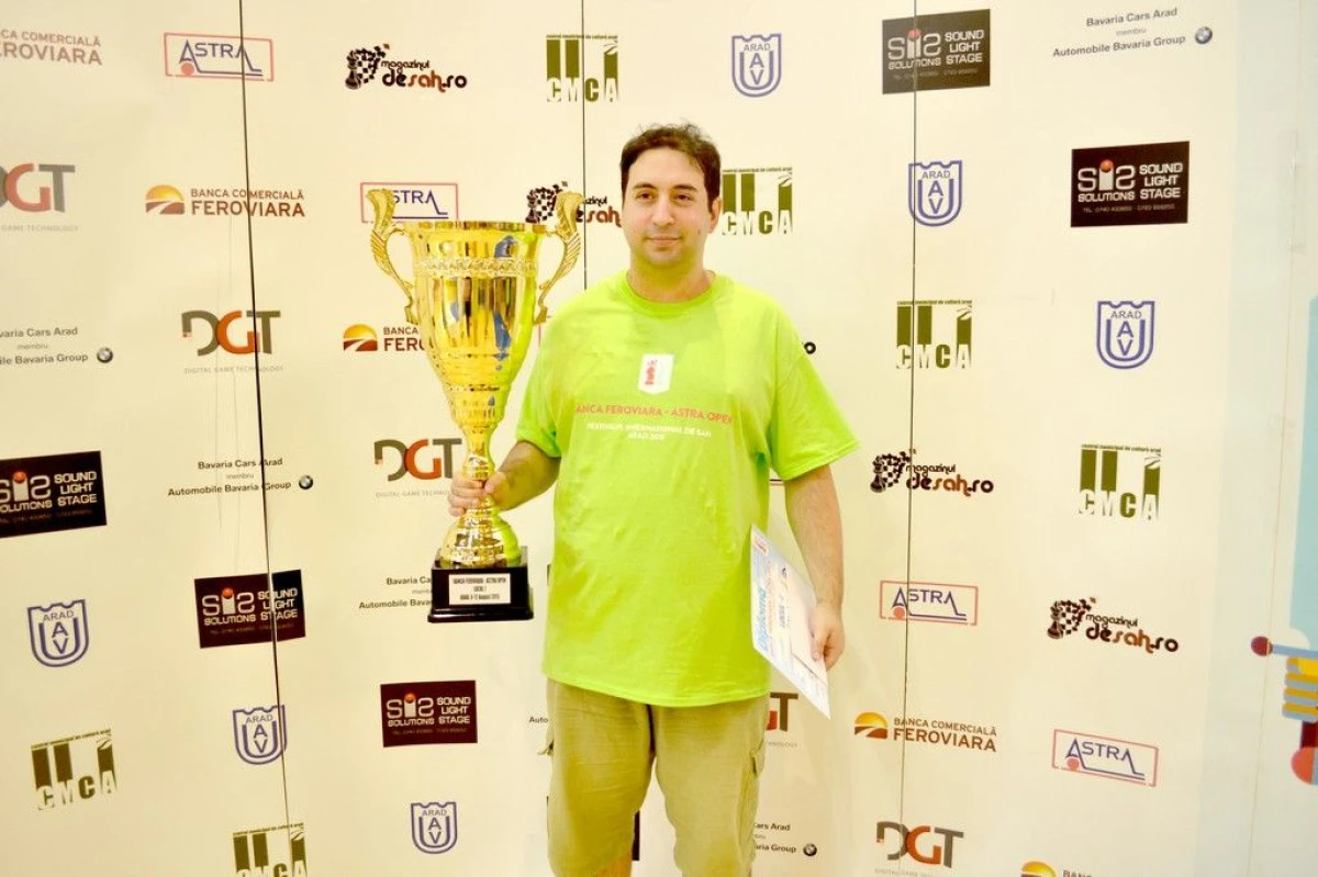 UCRAINIANUL ZUBOV CAMPION LA BANCA FEROVIARA, ASTRA OPEN