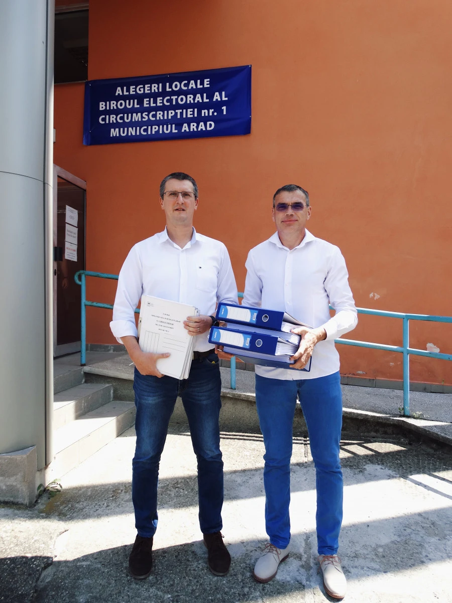 UDMR a depus candidaturile pentru Primăria Arad și Consiliul Municipal