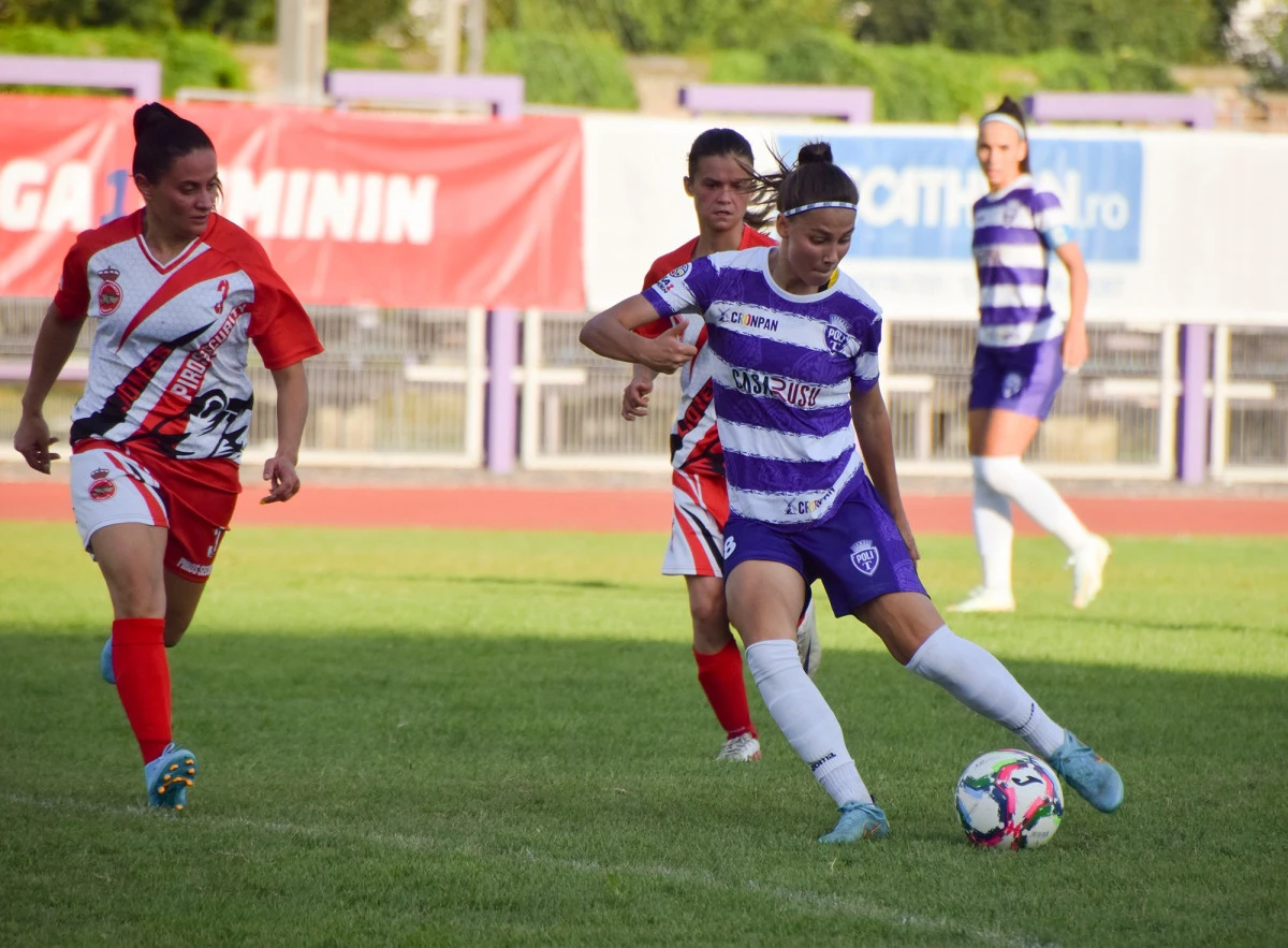 Umilință în derby-ul Vestului: Poli Timișoara a surclasat-o pe rivala Piroș Arad cu 11-0!