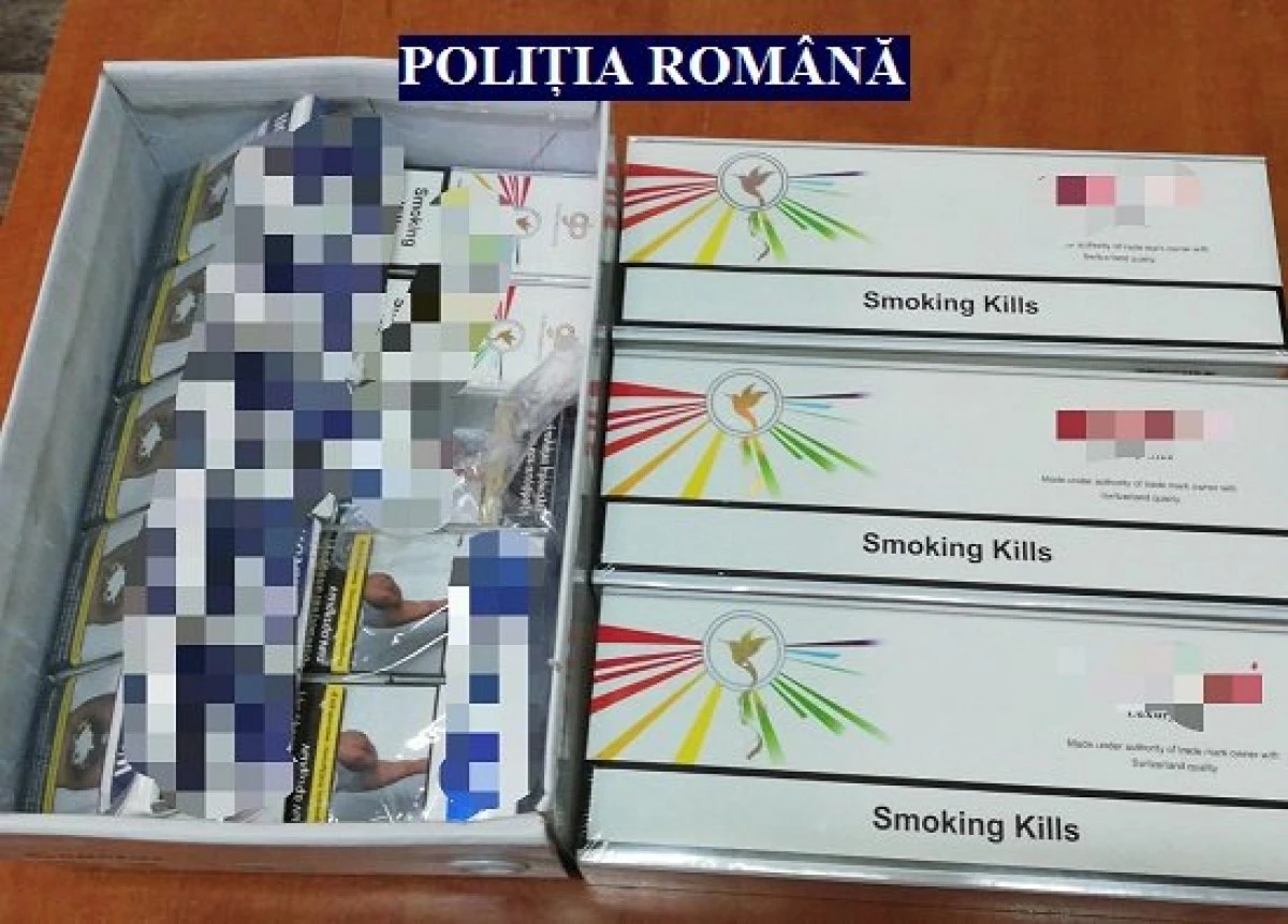 Un arădean a fost prins cu țigări de contrabandă în Piața Catedralei