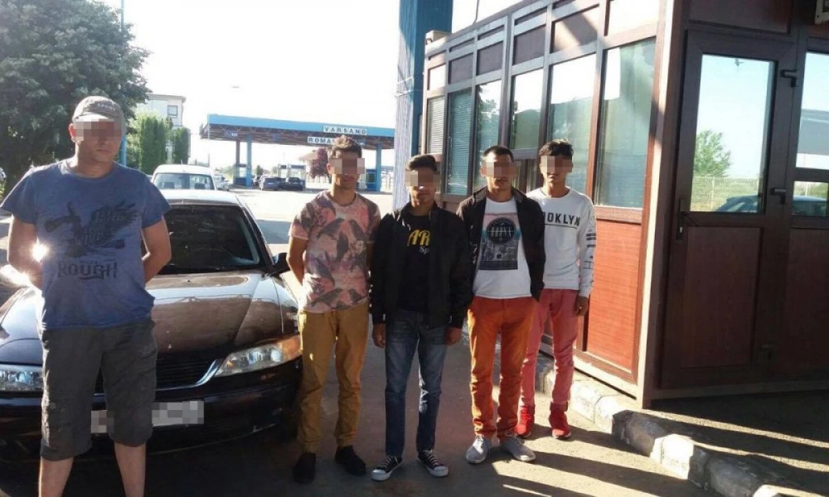 Un arădean a fost prins făcând trafic de migranți, contra sumei de 600 de euro de persoană