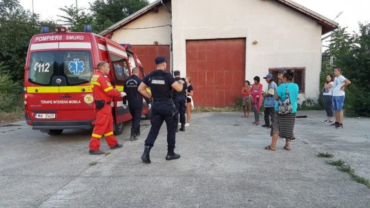 UN ARĂDEAN S-A AUTOMUTILAT PENTRU A SCĂPA DE ANCHETA POLIȚIȘTILOR