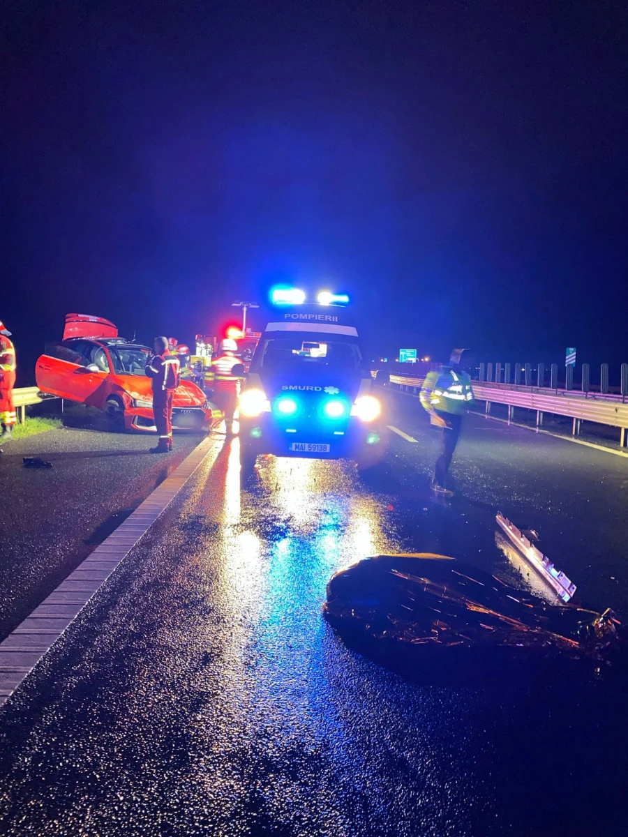 Un bărbat de 45 de ani a murit, în urma unui accident pe A1