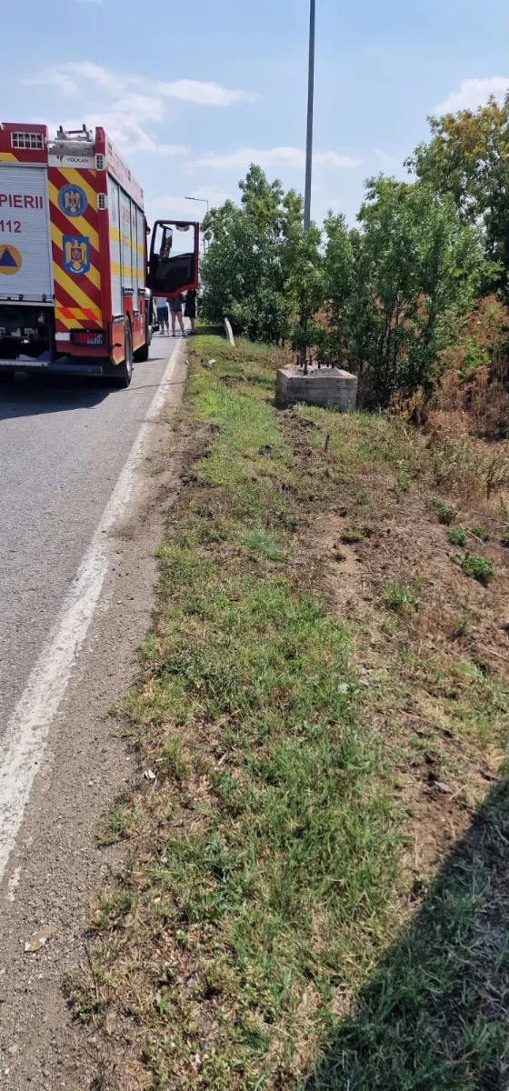 Un bărbat și-a pierdut viața într-un grav accident produs lângă Sântana
