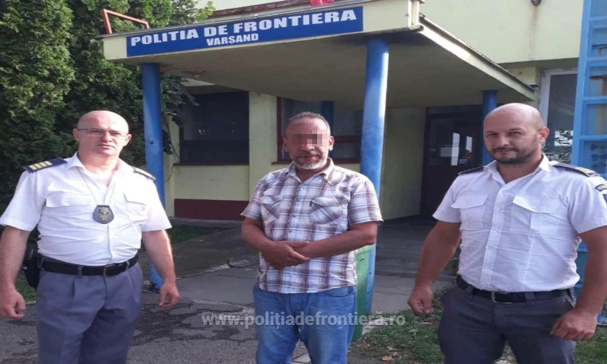 Un cetățean din Palestina, prins când încerca să treacă ilegal frontiera în Ungaria   