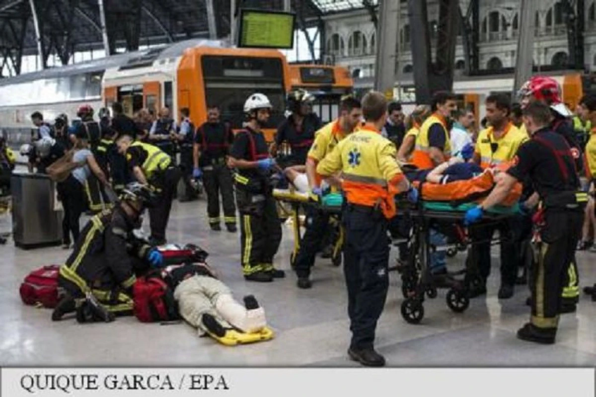 Un cetățean român, printre victimele accidentului feroviar din Barcelona