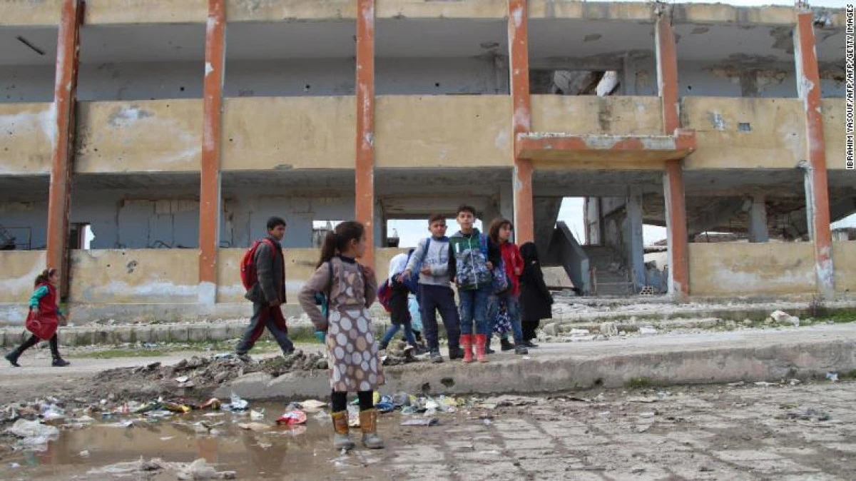 Un copil din cinci locuiește în zone de conflict
