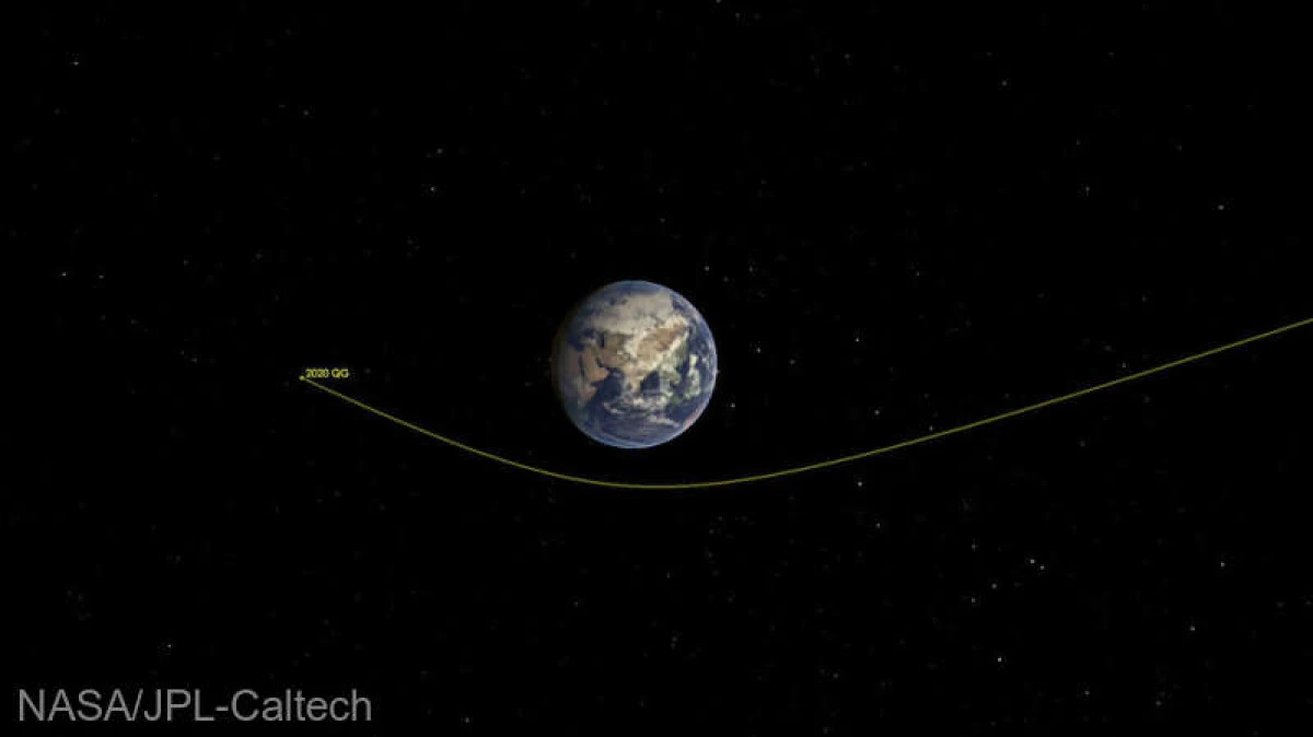 Un mic asteroid a trecut duminică foarte aproape de Pământ