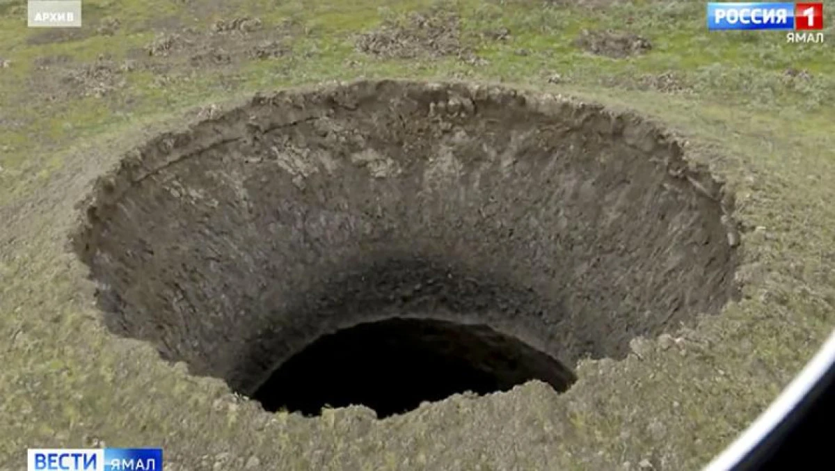 Un nou crater imens a fost descoperit în Siberia