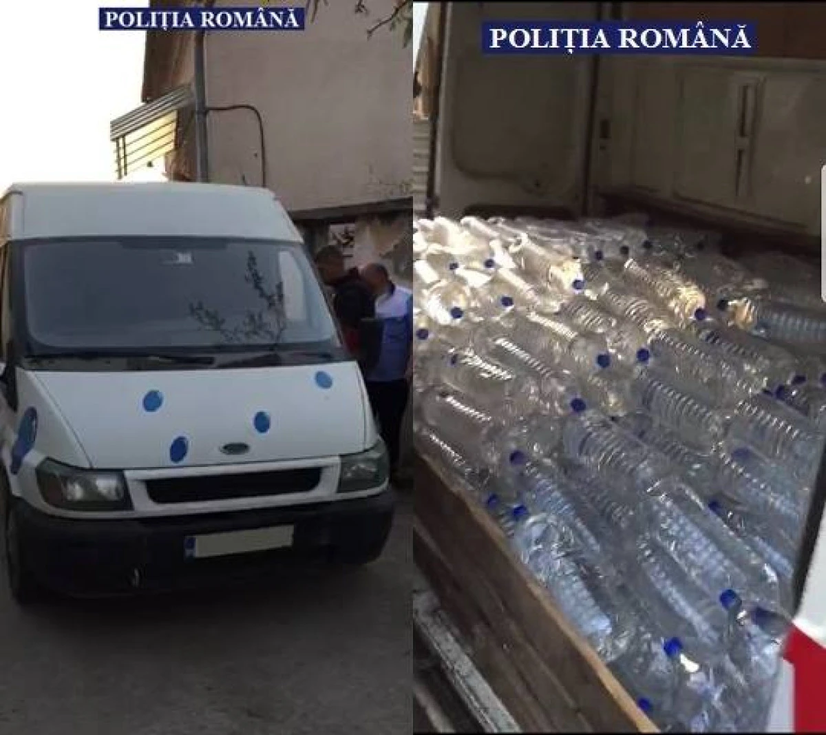 Un sătmărean, prins de polițiștii arădeni transportând aproape 2.000 de litri de alcool