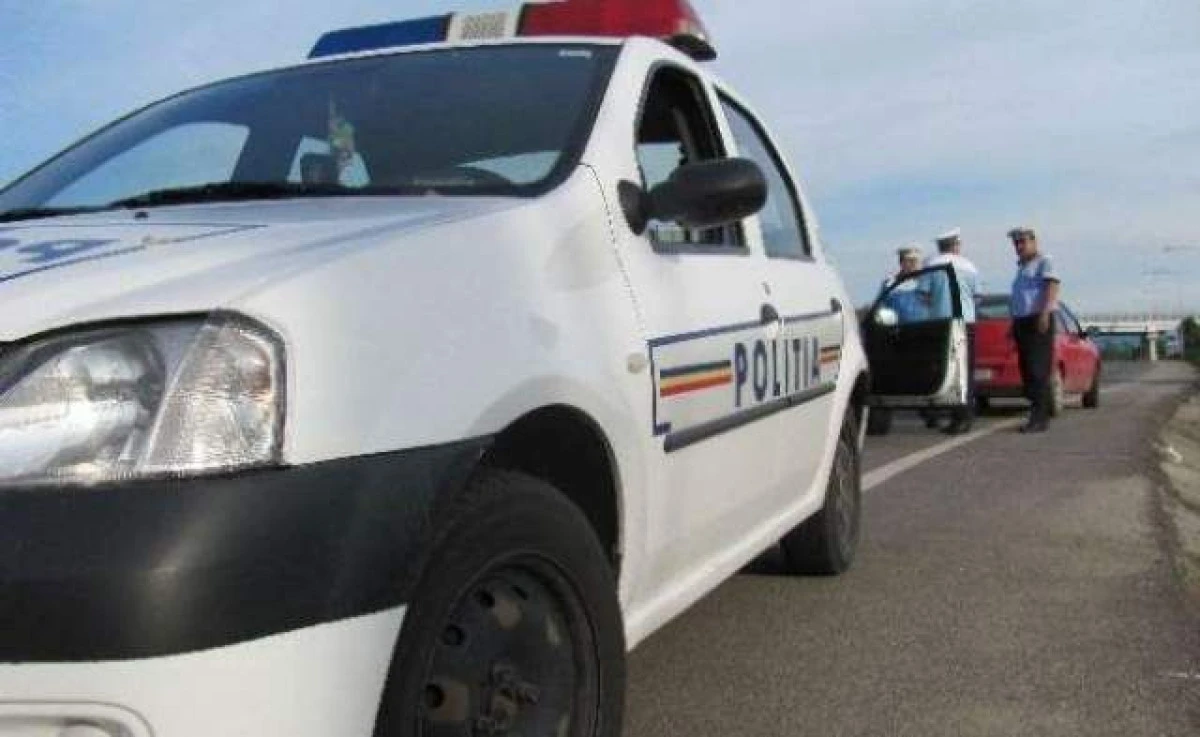 UN SOFER A FUGIT DE LA LOCUL ACCIDENTULUI, DAR A FOST PRINS DE POLITISTI