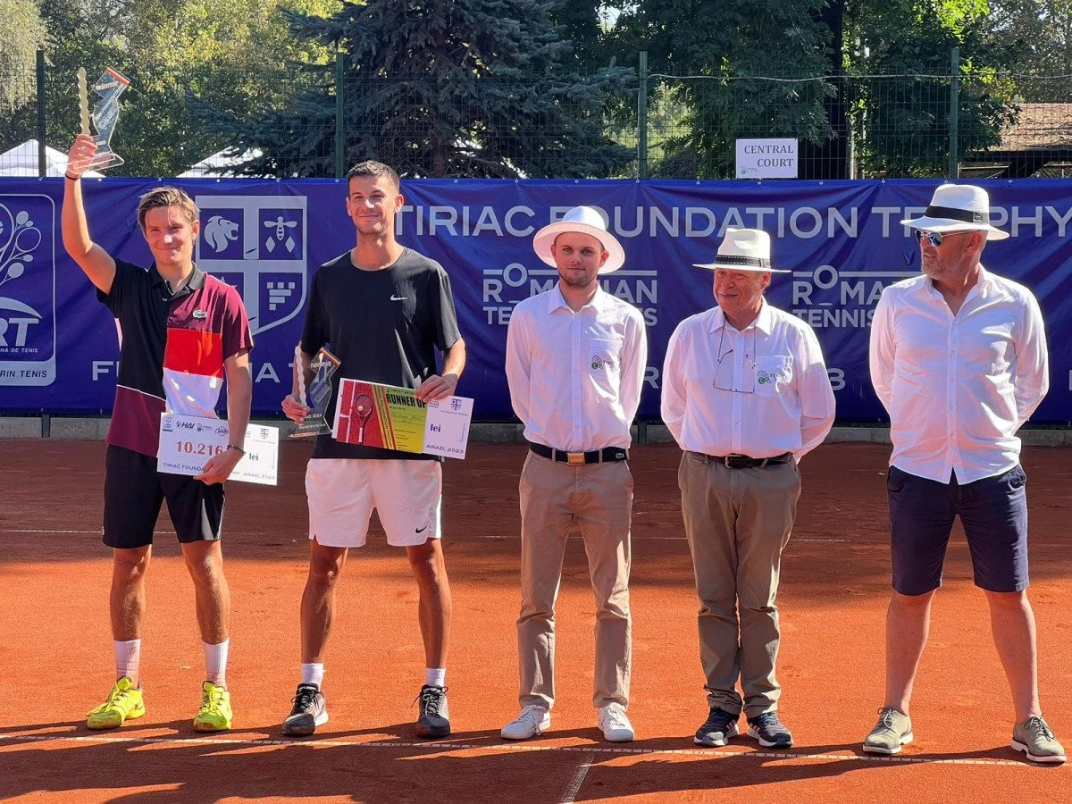Un tenismen ceh de 19 ani a câștigat turneul ITF de la Arad, triumf româno-rus la dublu!