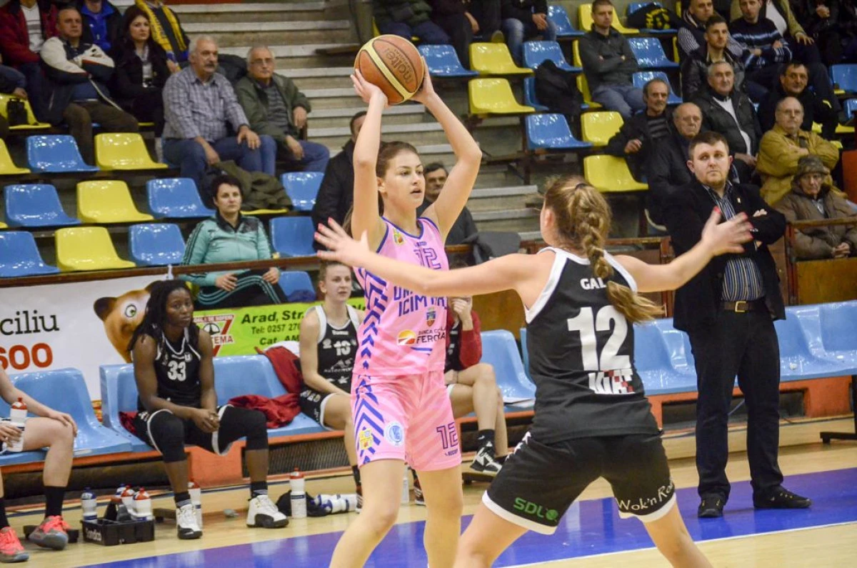 UNIV.GOLDIS ICIM - DANZIO TIMISOARA, IN PRIMUL TUR AL CUPEI ROMANIEI LA BASCHET