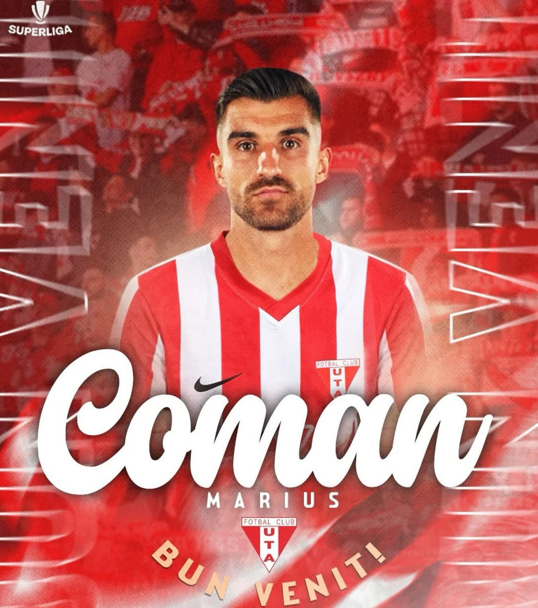 UPDATE UTA l-a împrumutat pe atacantul Marius Coman, de la Sepsi OSK