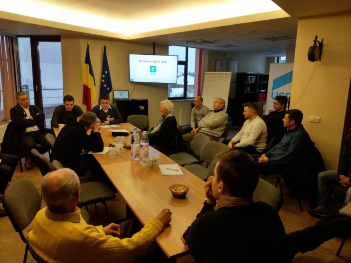 USR Arad a găzduit o dezbatere pe tema CET