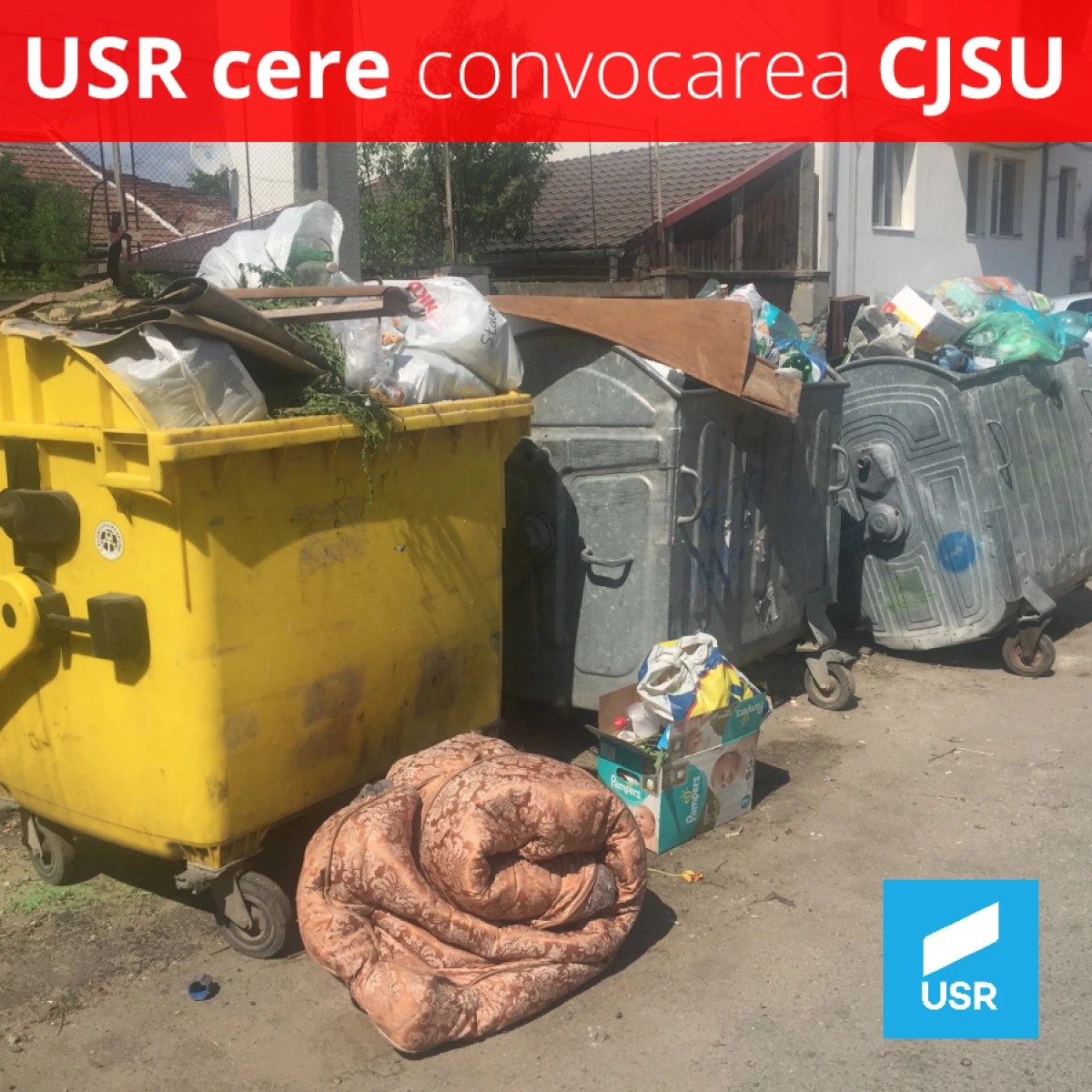 USR Arad cere Prefectului convocarea Comitetului Județean pentru Situații de Urgență