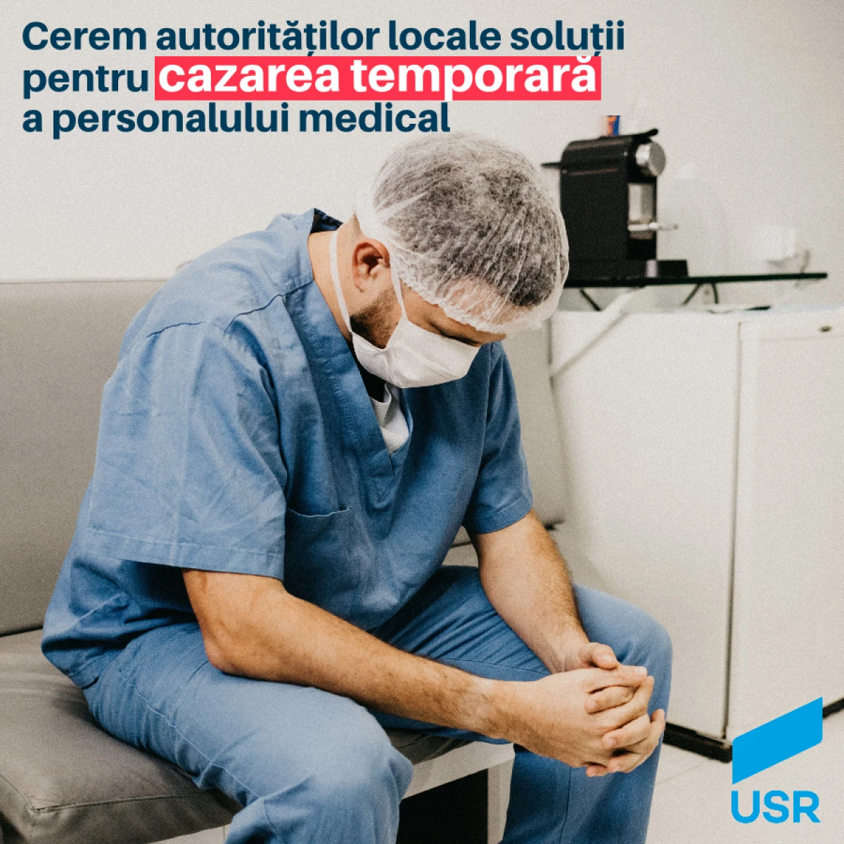 USR cere cazare temporară pentru cadrele medicale