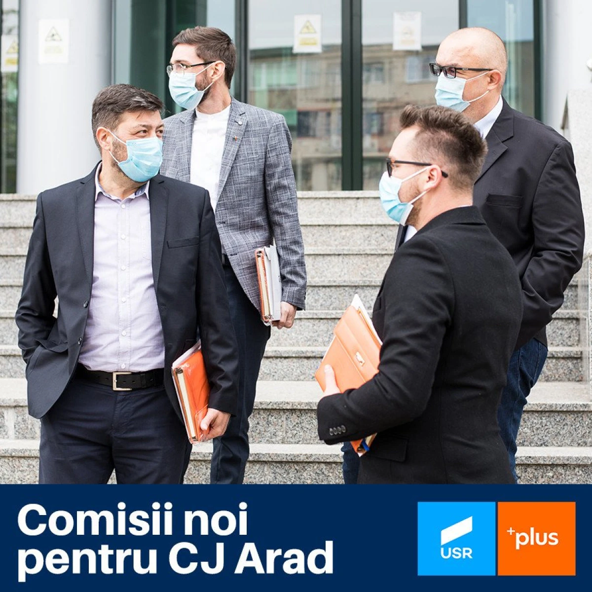 USR PLUS propune modificarea comisiilor în CJ Arad