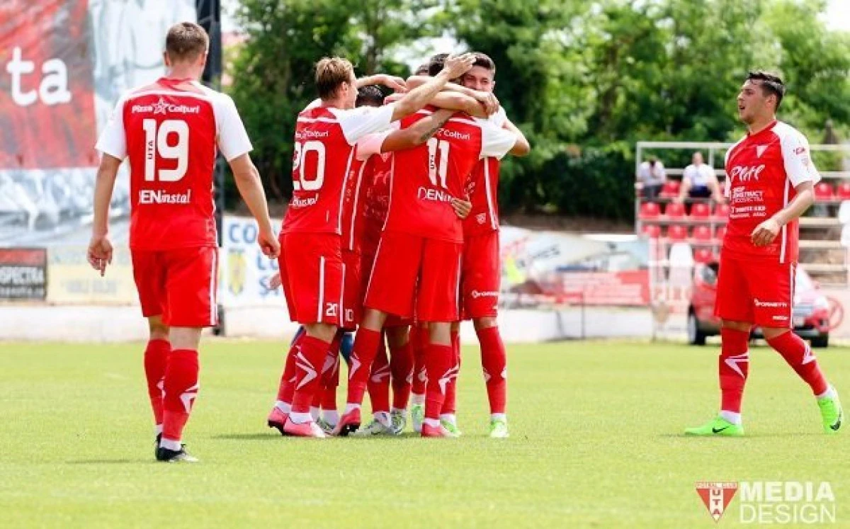 UTA a câştigat la ultima fază amicalul cu Bekescsaba
