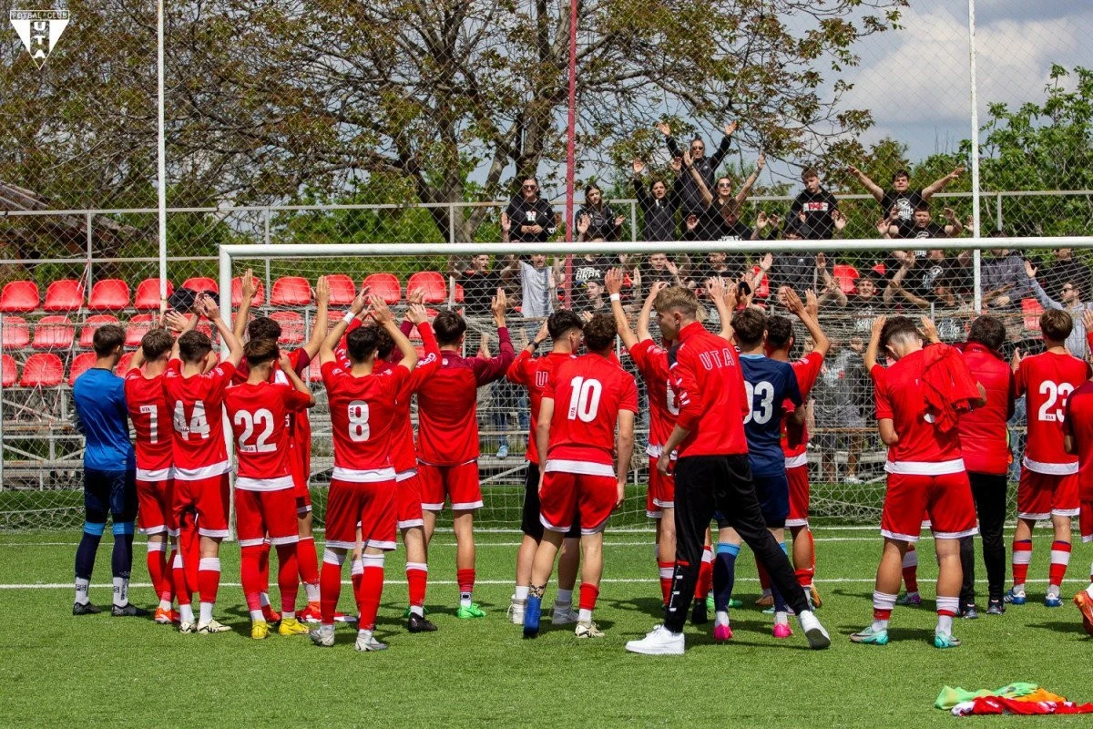 UTA a cedat în returul semifinalei cu FCSB și va juca finala mică a Ligii Elitelor U17