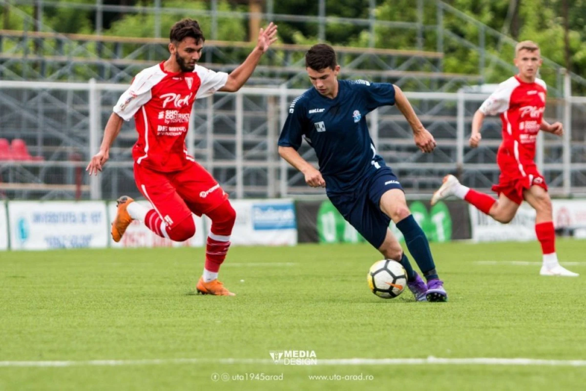 UTA a înfruntat, înainte de Mioveni, o selecţionată AJF U23