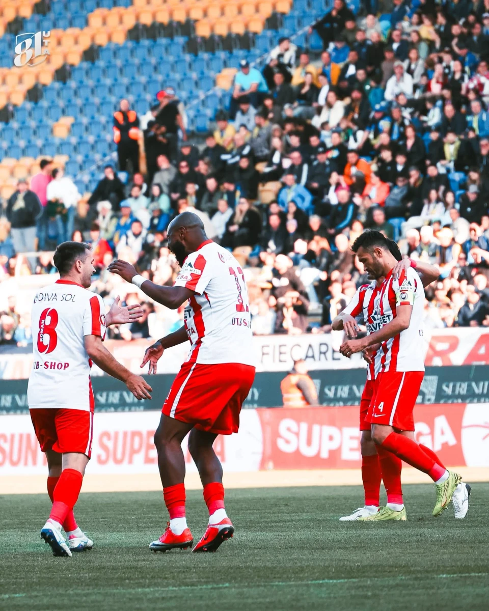 UTA a învins Csikszereda și a egalat liderul FCSB la puncte, în play-out