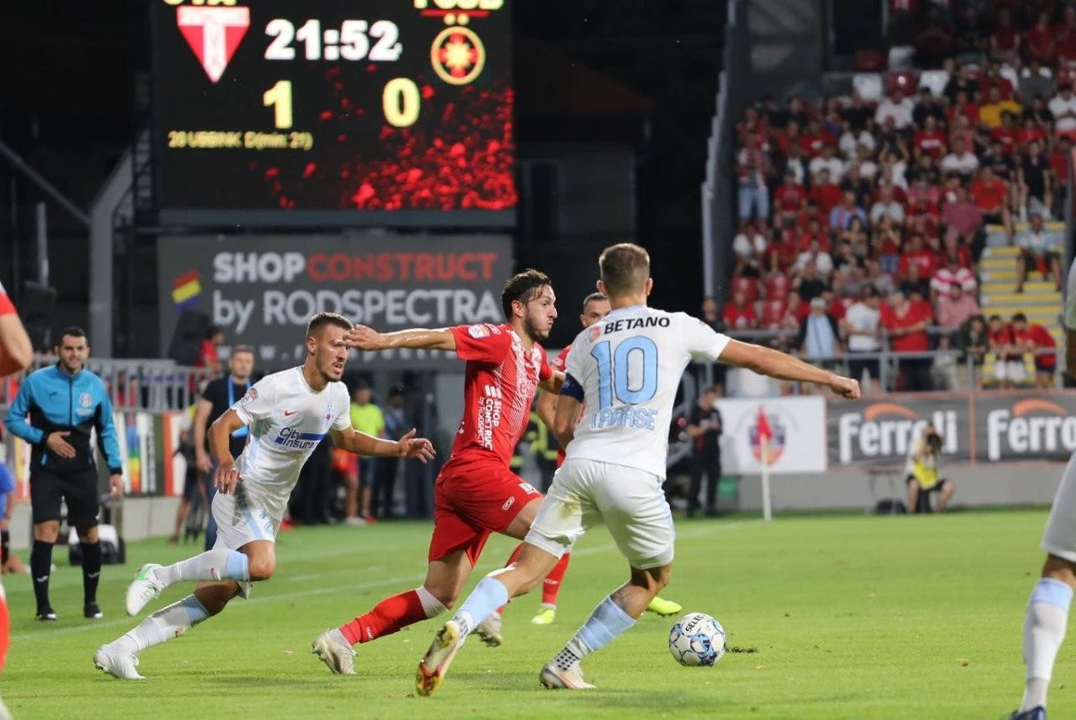 UTA a pierdut printre degete victoria cu FCSB! Trupa lui Becali a egalat în minutul 90