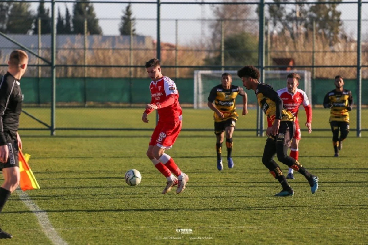 UTA a remizat, într-un amical, cu Gremio Novorizontino