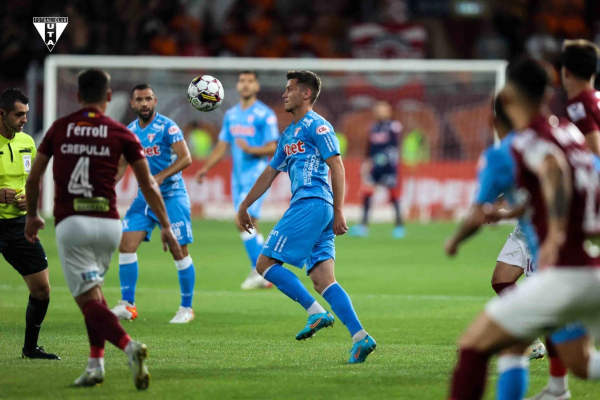UTA ajunge în zona periculoasă a clasamentului, după a patra deplasare fără gol marcat!