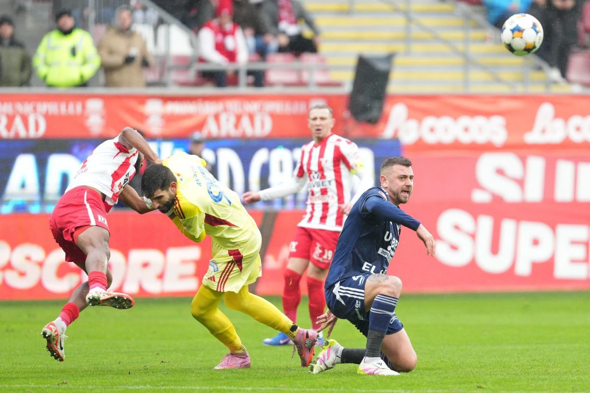UTA câștigă dramatic cu FC Botoșani și se apropie de play-off. Penalty anulat în minutul 90+8 după intervenția VAR