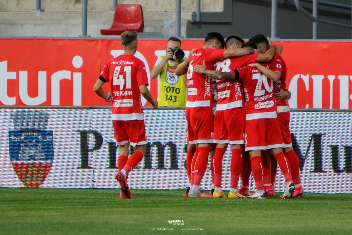 UTA caută, încă, prima victorie pe teren propriu din Liga 1