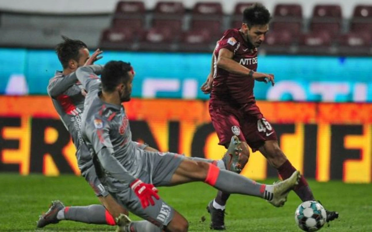 UTA - CFR Cluj, duel în careul de aşi! Oltenii pierd în Gruia şi rămân în afara play-off-ului