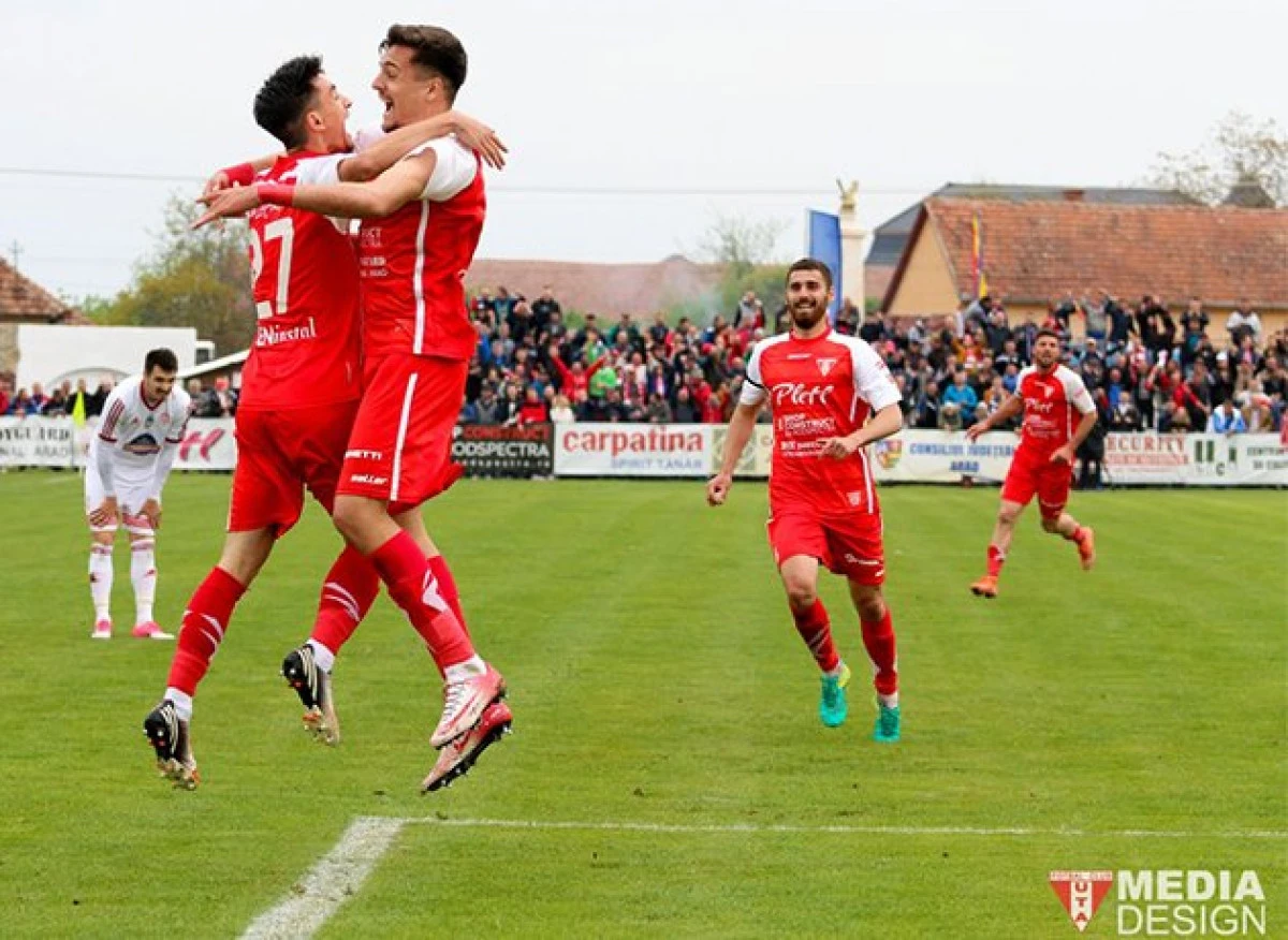UTA - Chindia 2-2 şi “roş-albii” aşteaptă barajul!