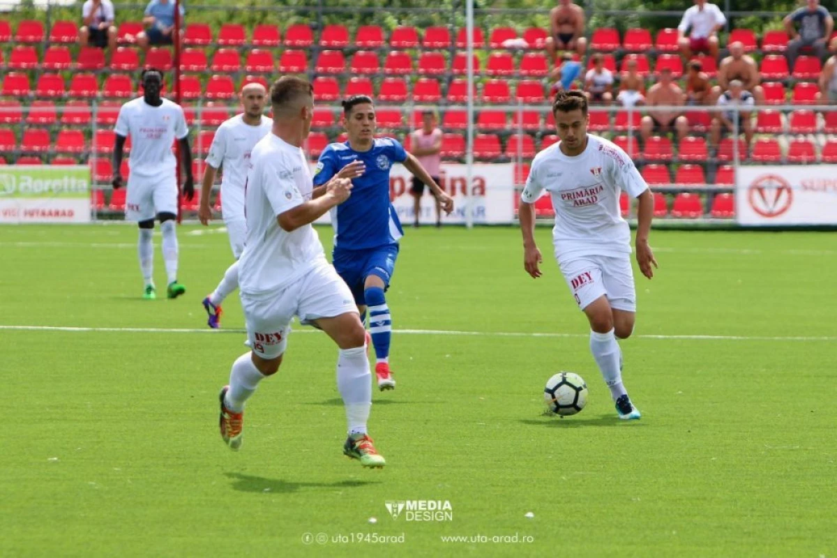 UTA dă examen pe malul Dunării. Vezi etapa din Liga a II-a